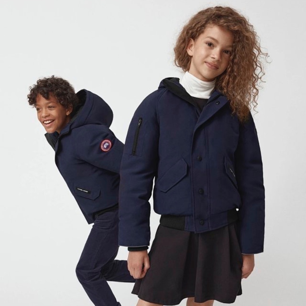 Canada Goose Youth Rundle Bomber Non-Fur Jacket XS
